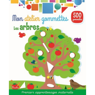 Livre Gommettes - Mon Atelier Gommettes : Les Arbres