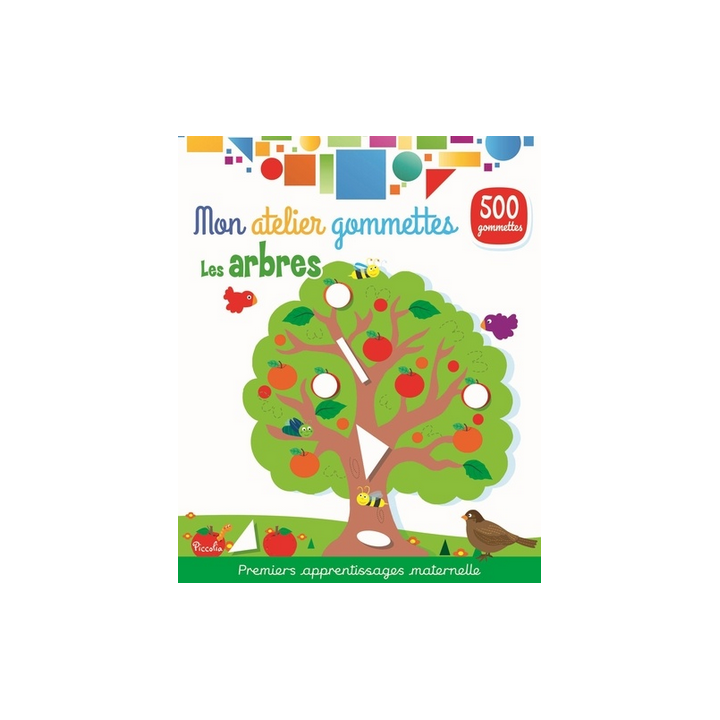 Livre Gommettes - Mon Atelier Gommettes : Les Arbres