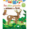 Livre Gommettes - Mon Atelier Gommettes : Les Animaux de la Fôret
