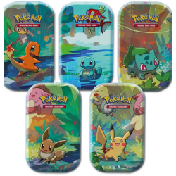 Mini-Tin Pokémon Kanto 2019 - Reprint 2025 : Amis de Kanto