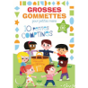 Livre Gommettes - Grosses Gommettes pour petites mains - 10 Petites Comptines, dansons
