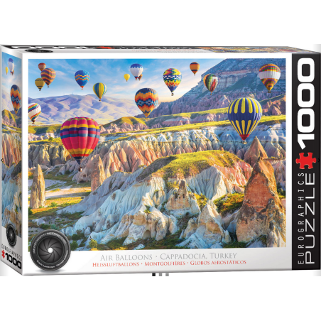 Puzzle Eurographics : Montgolfières au-dessus de la Cappadoce - 1000 Pièces