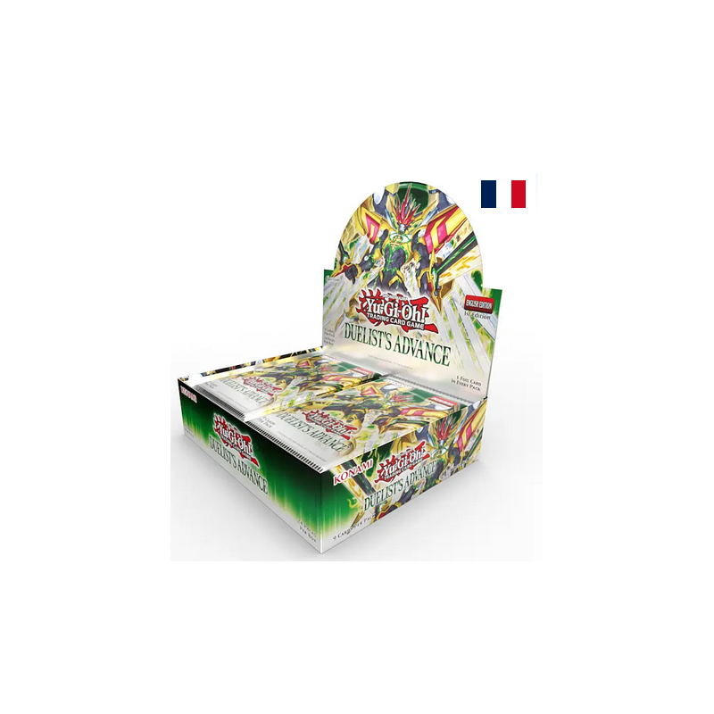 Précommande : YGO - Booster Yu-Gi-Oh! Duelist's Advance - Boite Complète Précommande : YGO - Booster Yu-Gi-Oh! Duelist's Advance - Boite Complète