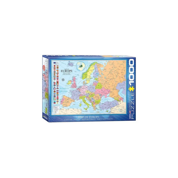Puzzle Eurographics : Carte de l'Europe - 1000 Pièces