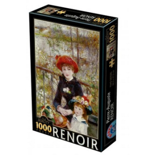 Puzzle : Renoir Auguste - Sur la terrasse - 1000 Pièces