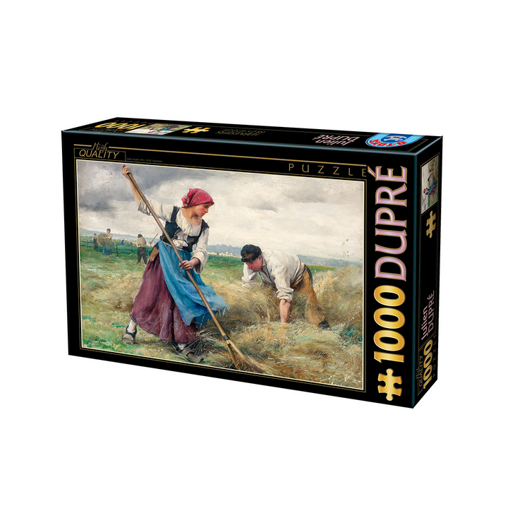 Puzzle :  Julien Dupré : La Recolte des Foins - 1000 Pièces