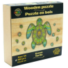 Puzzle en Bois : La Tortue Verte - 100 Pièces
