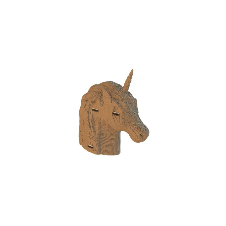 Puzzle-Sculpture 3D en carton : Licorne - 67 Pièces