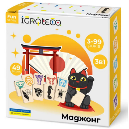 Jeux de société -  Mahjong - 49 pièces