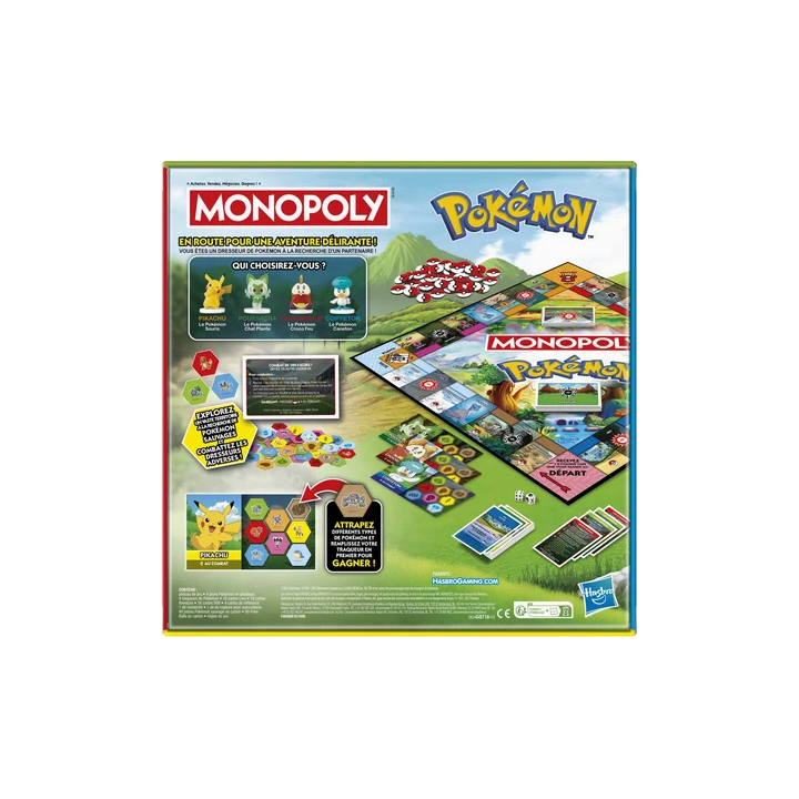 Jeux de société - Monopoly : Pokémon