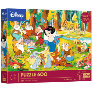 Puzzle 40th Anniversary Collection Disney : Blanche Neige - 600 pièces