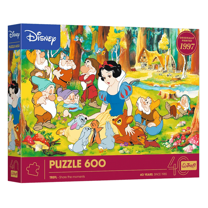 Puzzle 40th Anniversary Collection Disney : Blanche Neige - 600 pièces