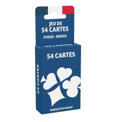 Jeu de carte - 54 Cartes - Ducale Basic Ecopack - BLEU