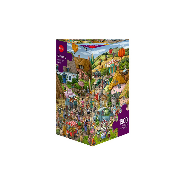 Puzzle - Boite triangulaire - Country Fair – 1500 Pièces