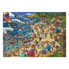 Puzzle - Boite triangulaire - Tanck : Seashore  – 1000 Pièces