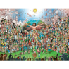 Puzzle - Boite triangulaire - Hugo Prades : All-time Legends – 1500 Pièces