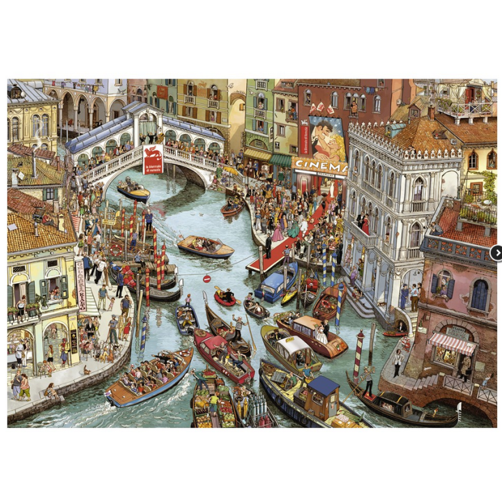 Puzzle - Boite triangulaire - Doro Göbel, Peter Knorr : O Sole Mio! – 2000 Pièces