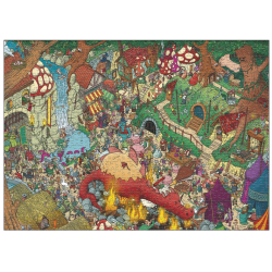 Puzzle - Boite triangulaire - Lectrr : Fantasylan – 1000 Pièces