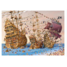 Puzzle - Boite triangulaire - François Ruyer : Corsair – 1000 Pièces