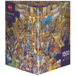 Puzzle - Boite triangulaire - Tanck : Masked Ball – 1500 Pièces