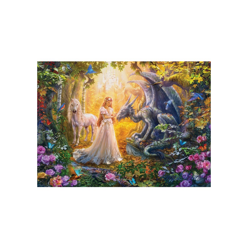 Puzzle : Princess' Garden - 500 Pièces XXL