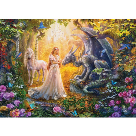 Puzzle : Princess' Garden - 500 Pièces XXL