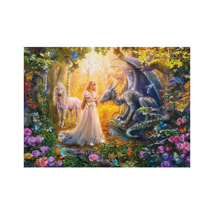 Puzzle : Princess' Garden - 500 Pièces XXL