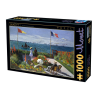 Puzzle - Claude Monet : Terrasse à Sainte-Adresse - 1000 Pièces
