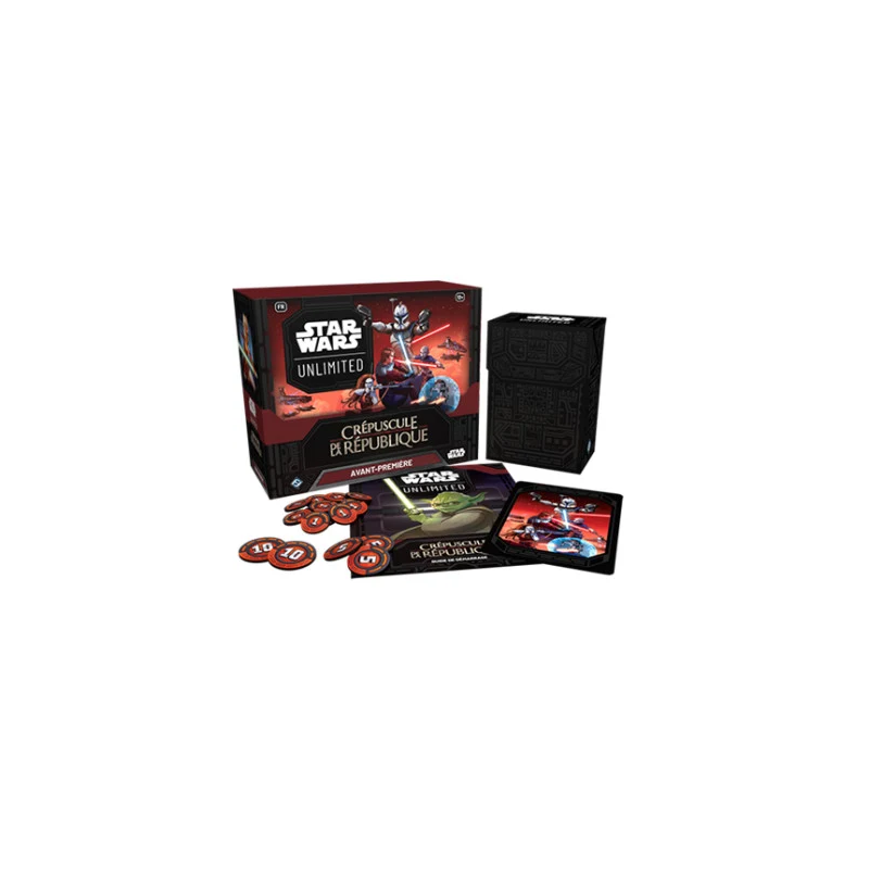 Kit d'Avant-première Star Wars Unlimited : Crépuscule de la République