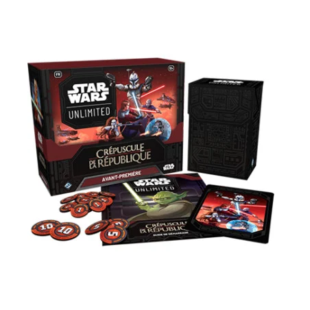 Kit d'Avant-première Star Wars Unlimited : Crépuscule de la République