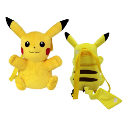 Pokémon - Sac à dos peluche - Pikachu