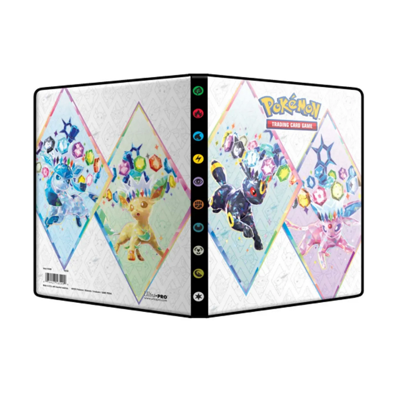 Portfolio A5 Pokemon - Ultra Pro - 4 Cases - Evolutions Prismatiques EV8.5 Portfolio A5 Pokemon - Ultra Pro - 4 Cases - Evolutions Prismatiques EV8.5