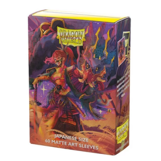 Matte Art Sleeves Dragon Shield : The Fallen - Japanese Size Sleeves