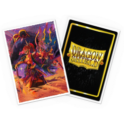 Matte Art Sleeves Dragon Shield : The Fallen - Japanese Size Sleeves