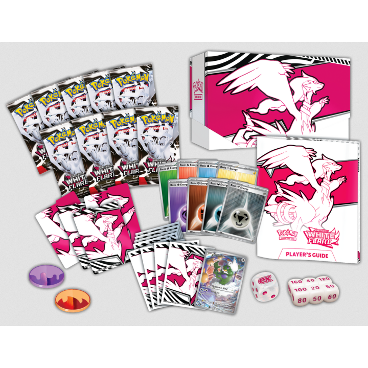 Pokémon - Coffret Dresseur d'Élite Écarlate et Violet EV10.5 - Flamme Blanche
