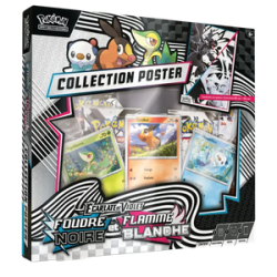 Pokémon - Coffret Poster Écarlate et Violet : EV10.5 – Foudre Noire et Flamme Blanche
