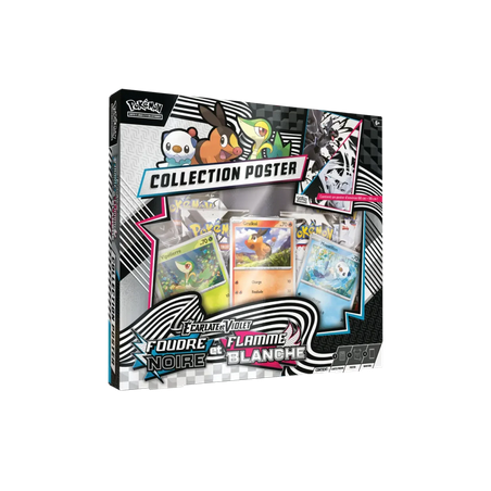 PROCHAINEMENT : Pokémon - Coffret Poster Écarlate et Violet : EV10.5 – Foudre Noire et Flamme Blanche