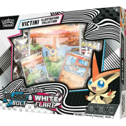 PROCHAINEMENT : Pokémon - Coffret Illustration Victini : Écarlate et Violet : EV10.5 – Foudre Noire et Flamme Blanche