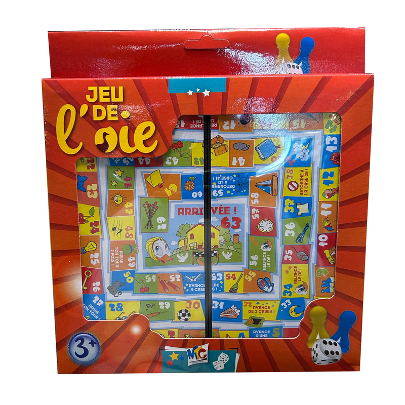 Jeux de société - Jeu de l'oie : Version voyage Jeux de société - Jeu de l'oie : Version voyage