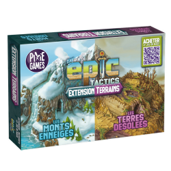 Jeux de société - Occasion - Tiny Epic Tactics - Extension Terrains
