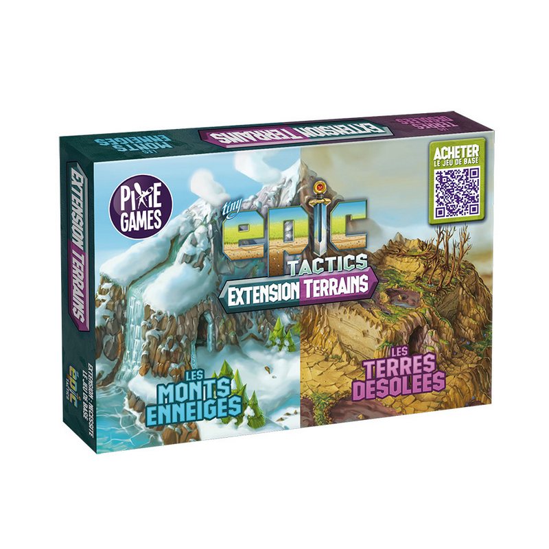 Jeux de société - Occasion - Tiny Epic Tactics - Extension Terrains