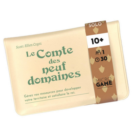 Jeux de Société - Occasion - Micro Games : Le Comte des Neufs Domaines