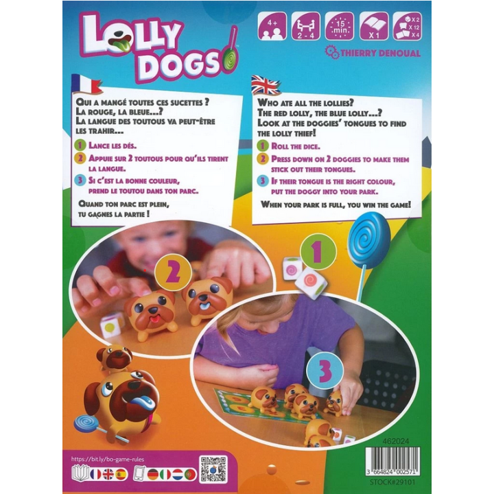 Jeux de Société - Lolly Dogs