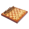 Jeux de Société - Plateau en Bois Pliable : Jeu d'échecs