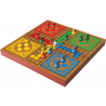 Jeux de Société - Plateau en Bois Pliable : Dames Chinoises
