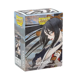 Dragon Shield - 100 Standard Sleeves - Matte Dual Art : Samurai