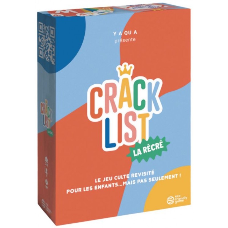 Jeux de Société - Crack List - La Récré Jeux de Société - Crack List - La Récré