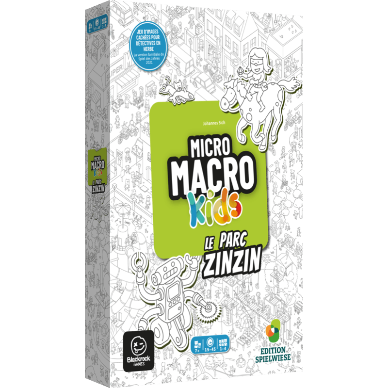 Jeux de Société - MicroMacro Kids - Le Parc Zinzin