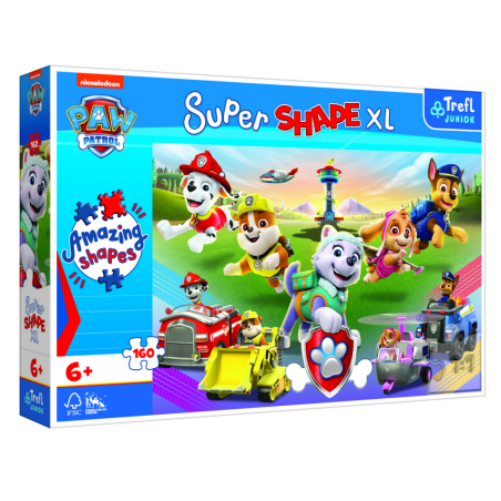 Puzzle Trefl : Pat' Patrouille - Pièces XXL - 160 Pièces