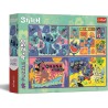 Puzzle - Stitch Amusant - 4x250 Pièces